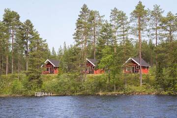 Фото номера Коттедж Дома для отпуска Lentiira Holiday Village г. Lentiira 7