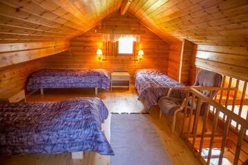 Фото номера Просторный коттедж с 2 спальнями Дома для отпуска Lentiira Holiday Village г. Lentiira 8